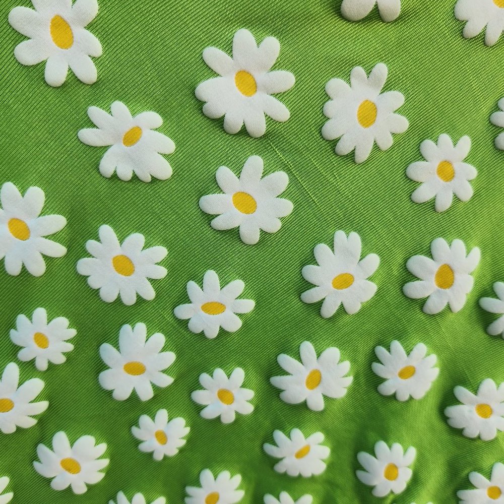 dELiA*s Used To Know Ya Daisy Print Wrap Mini Skirt - Picture 5 of 7